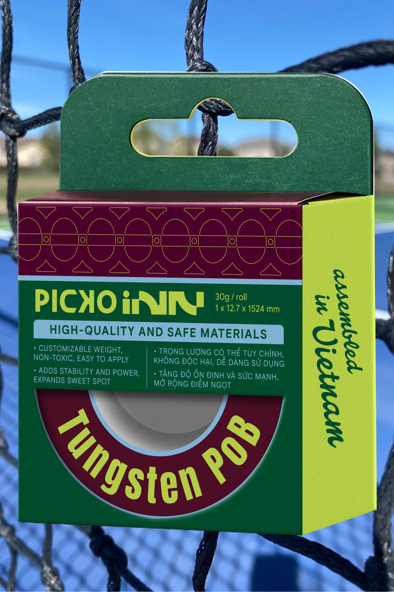 Tungsten Power Tape – Paddle Weight & Balance Optimizer